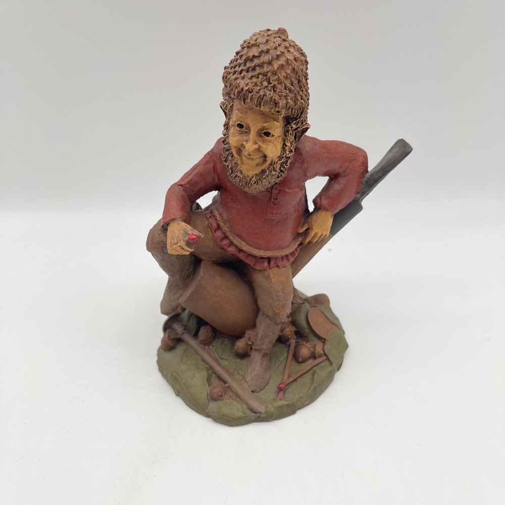 Tom Clark SIGNED Gnome Smoky 1983 Cairn Studio ORIGINAL BOX & SALES TAG COA # 49
